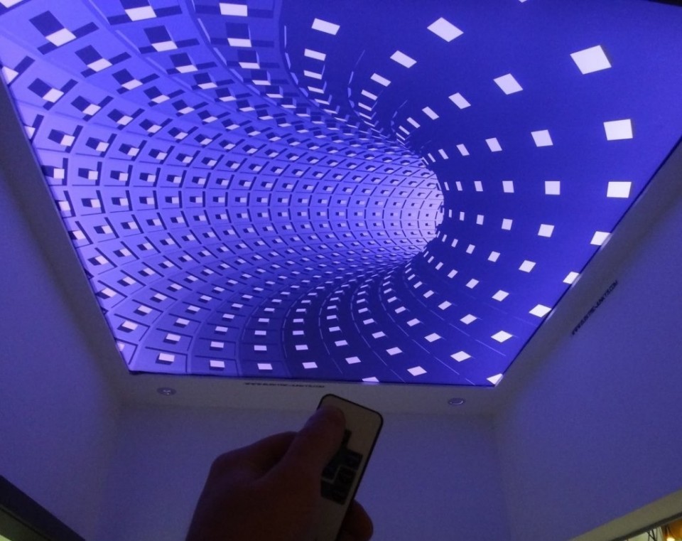 Заказать 3d натяжные потолки в г. Губкинский